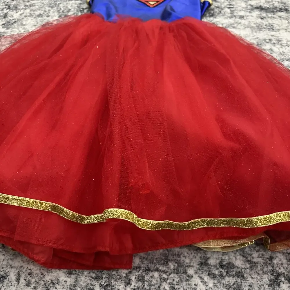 Superman Superwomen Dress Tutu Costume NO CAPE Girl (Size XL 14-16?) Supergirl‎